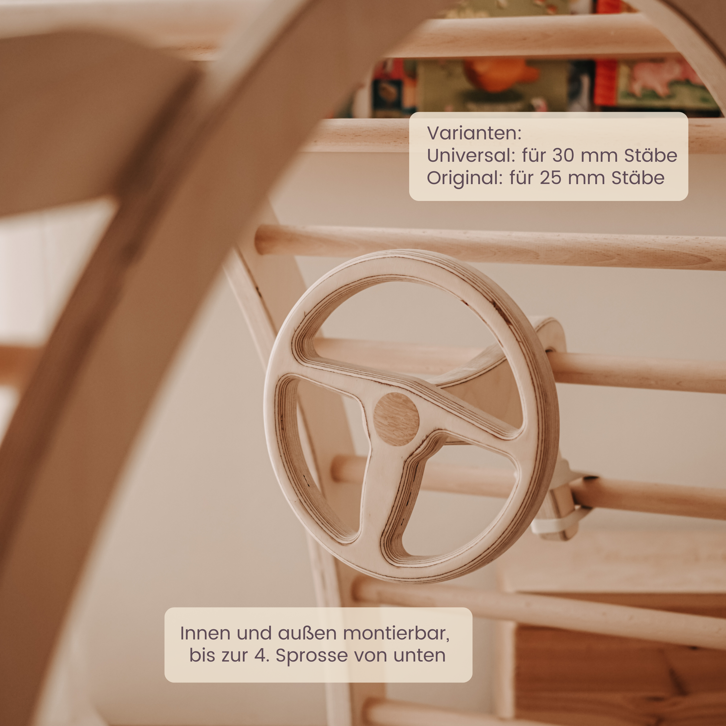 Frechling® Lenkrad - Update für unseren und andere Kletterbögen