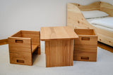 Kindertisch aus Buchenholz