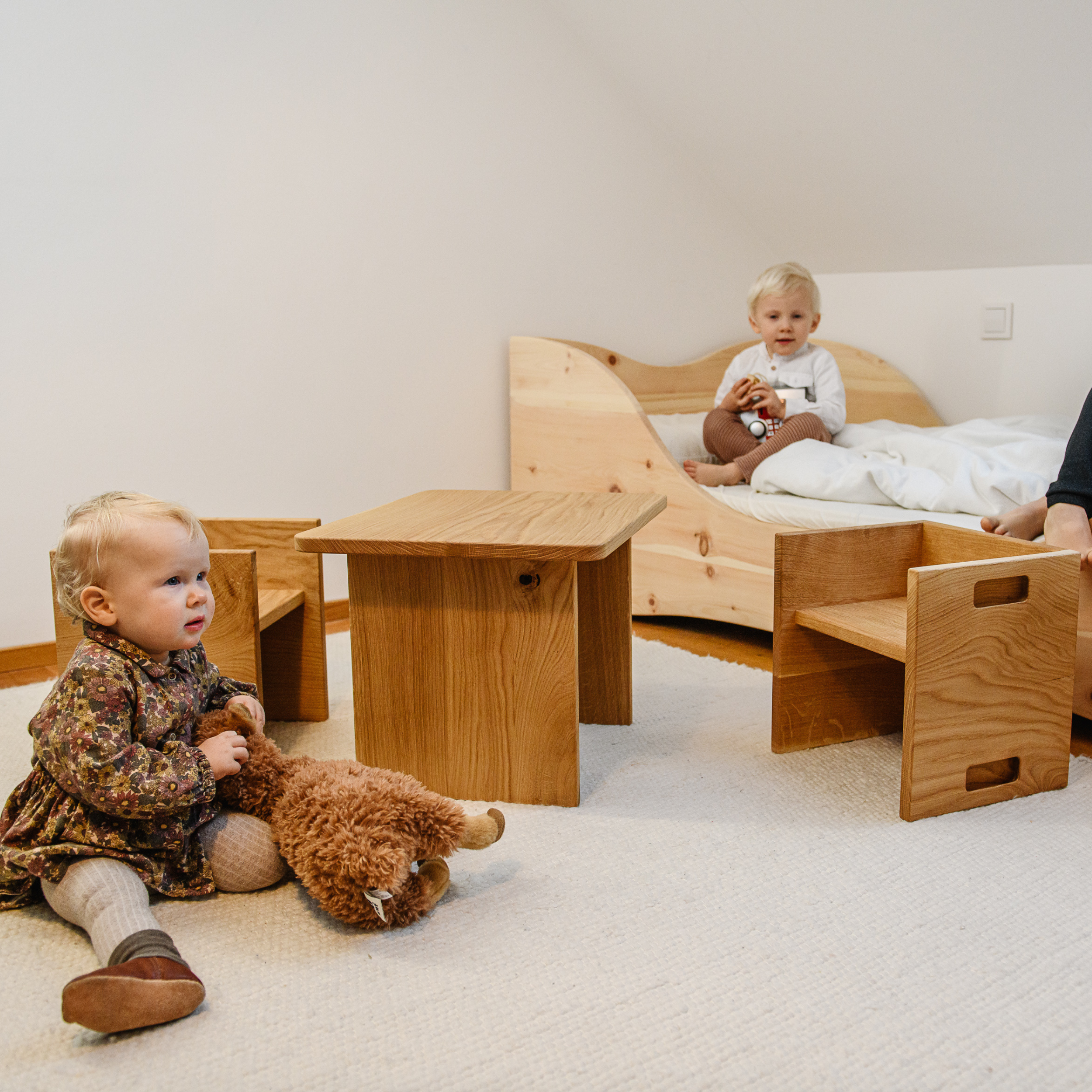 Frechling®-Kindertisch aus Buchenholz