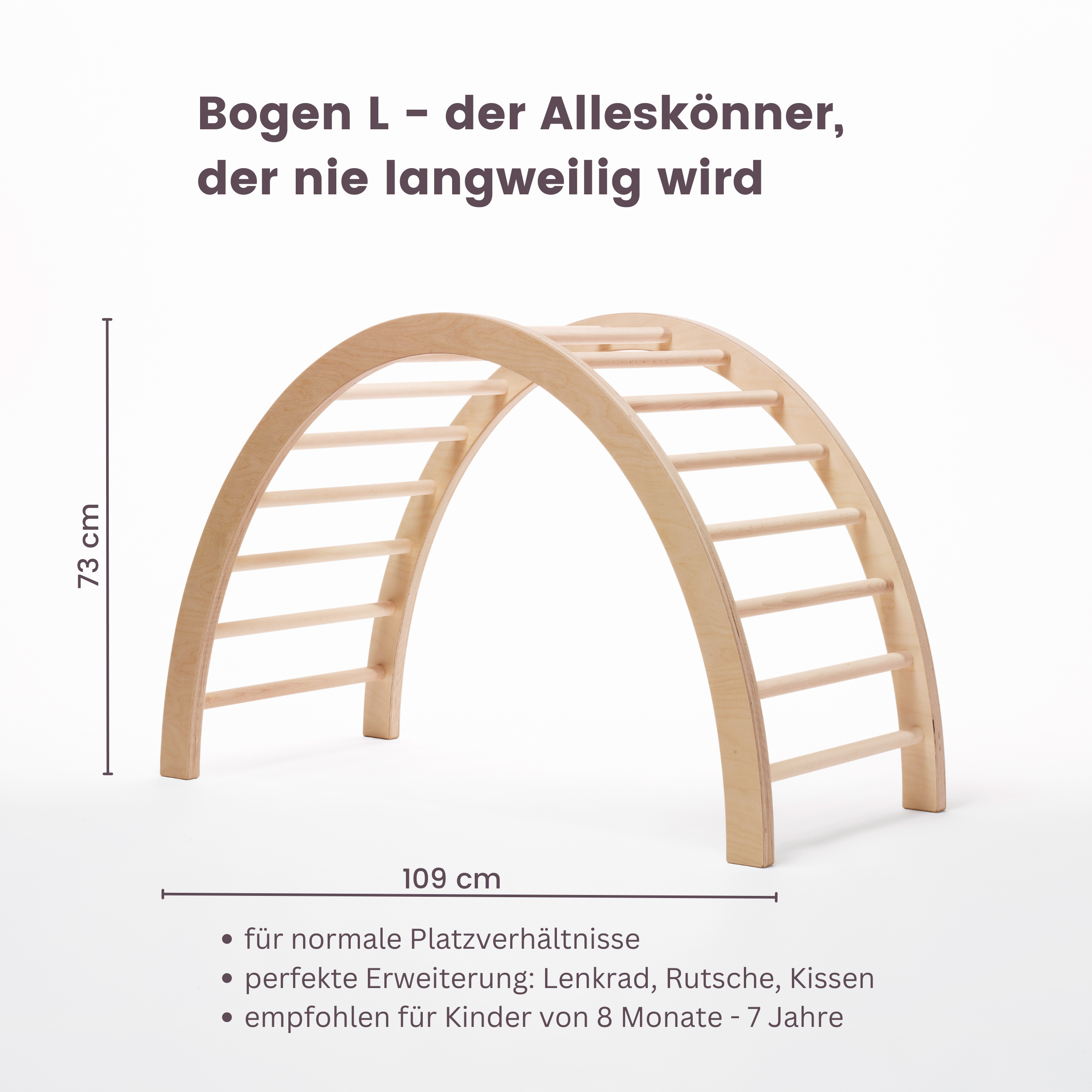 Langlebiger Frechling® Kletterbogen für neugierige Kinder