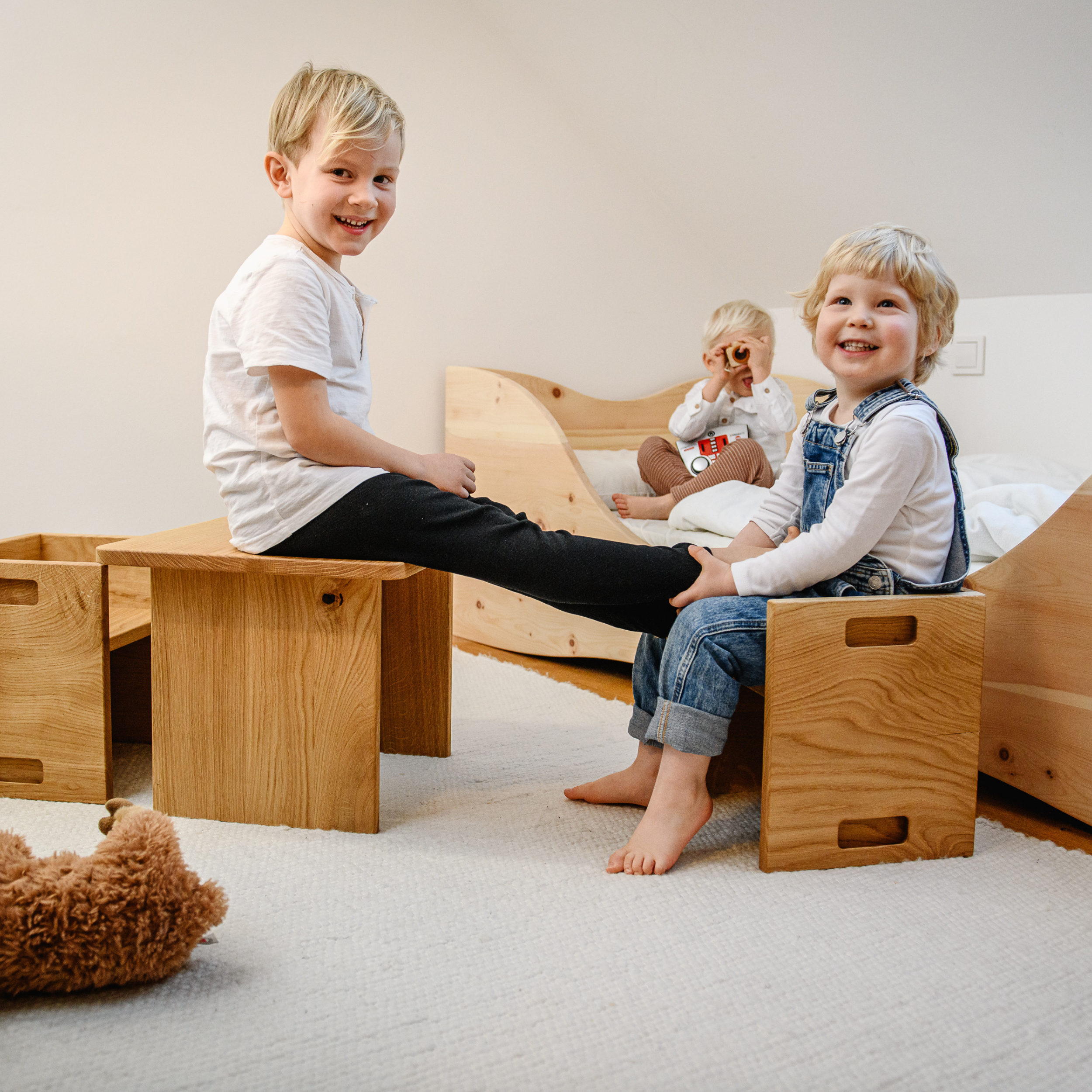 Frechling®-Kindertisch aus Buchenholz